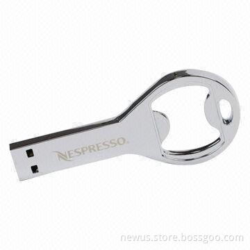 Multifunction Metal USB Flash Drive with Bottle Openers